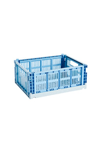Medium Colour Crate Mix in Sky Blue