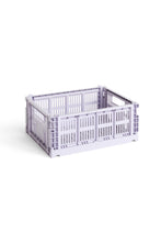 Load image into Gallery viewer, Medium Colour Crate in Lavender
