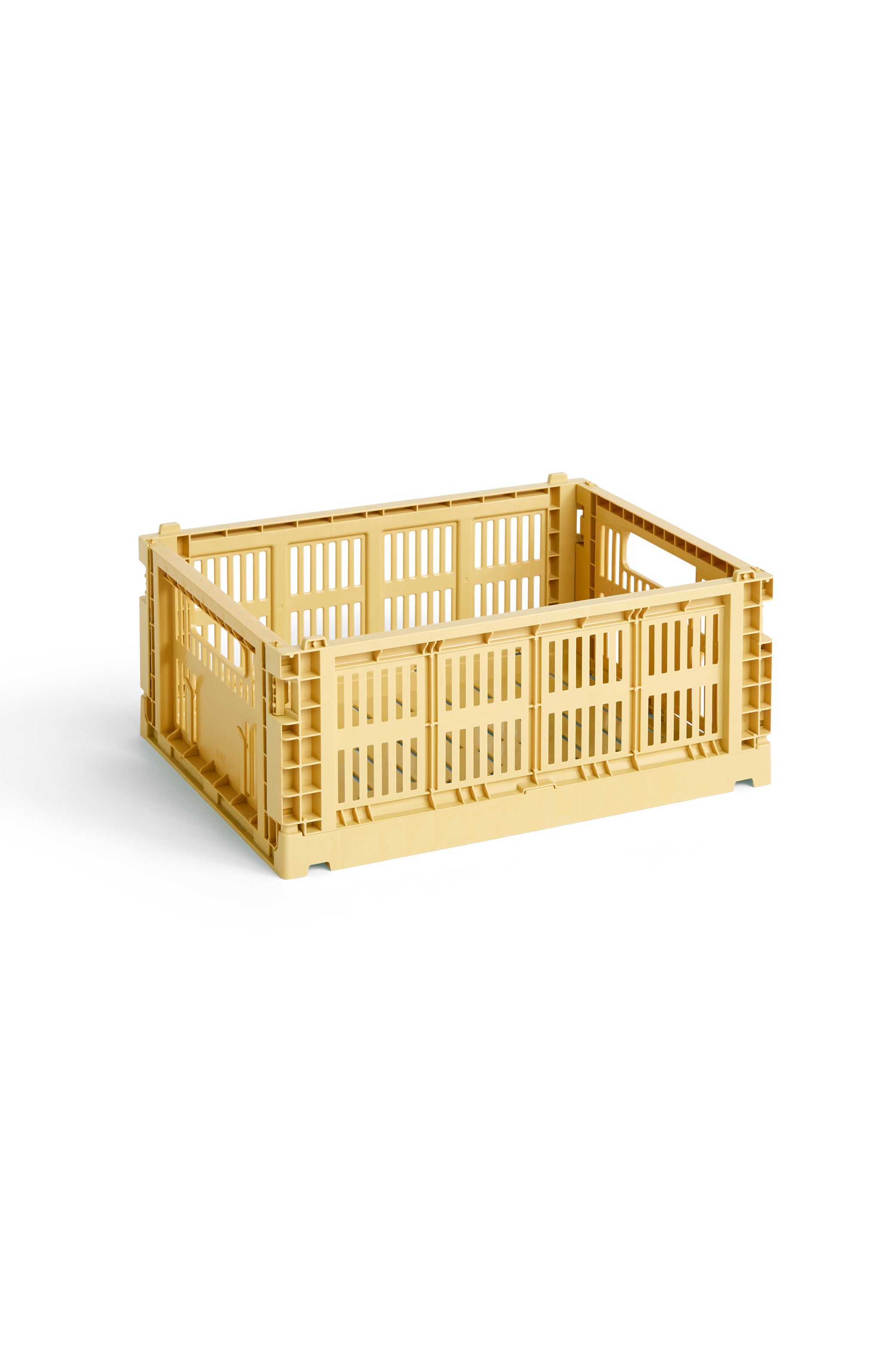 Medium Colour Crate in Golden Yellow
