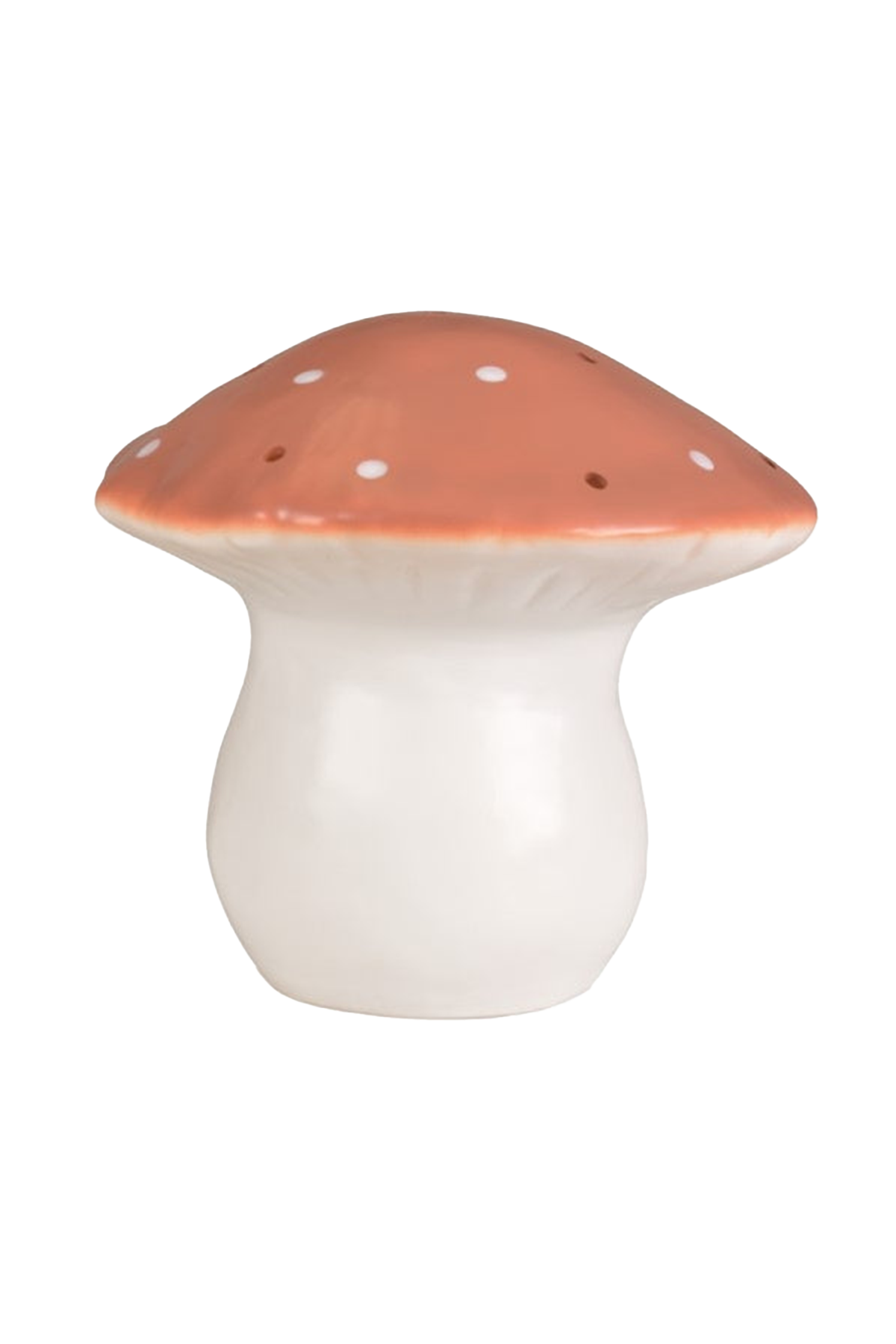 Mushroom Nightlight Lamp in Terracotta