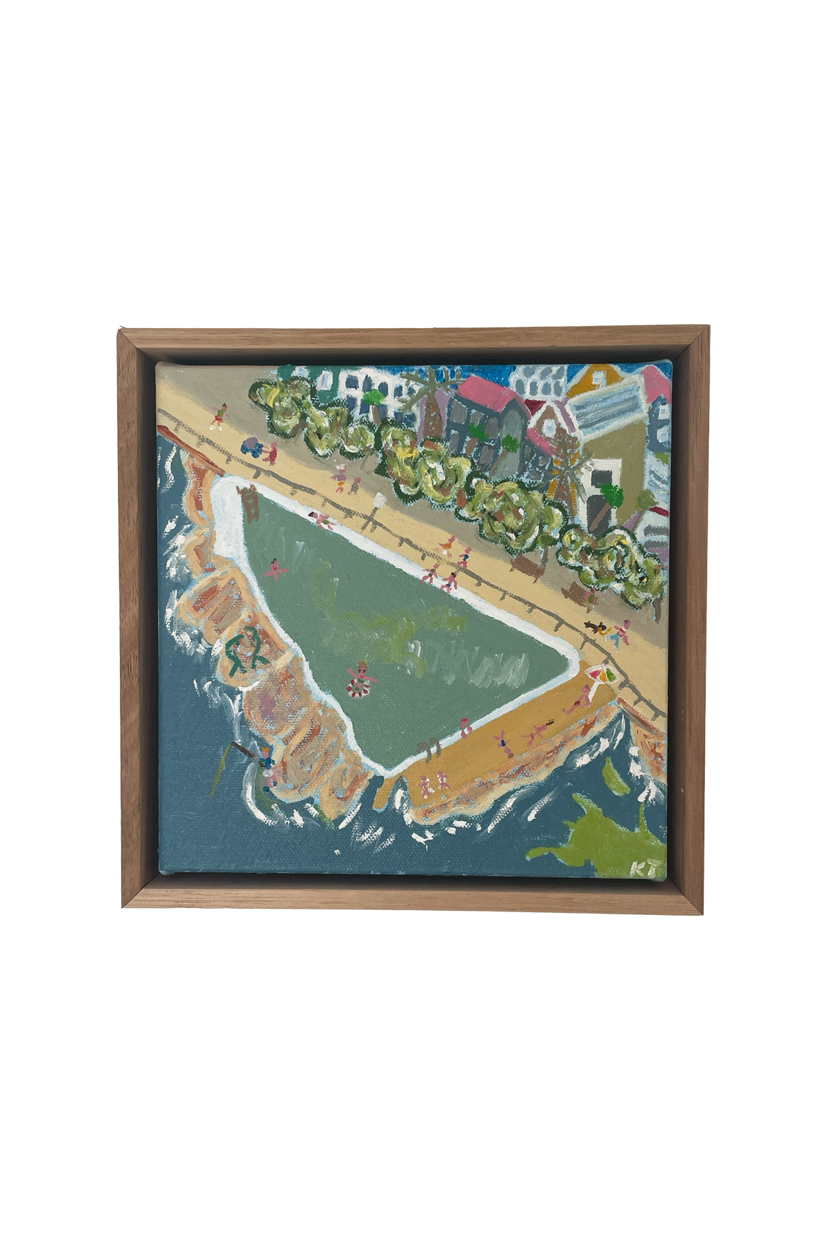 Oil Canvas — Rock Pool