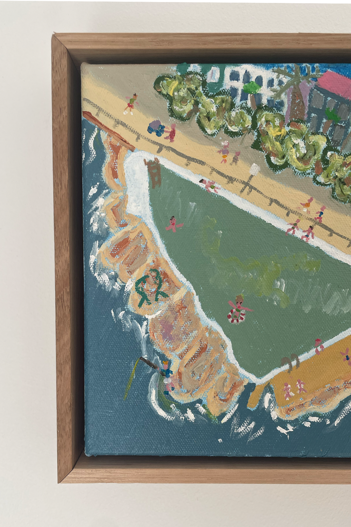 Oil Canvas — Rock Pool