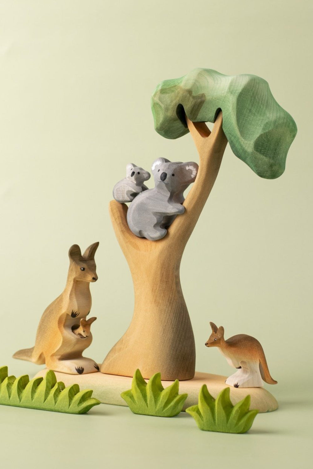 Wooden Eucalyptus Tree