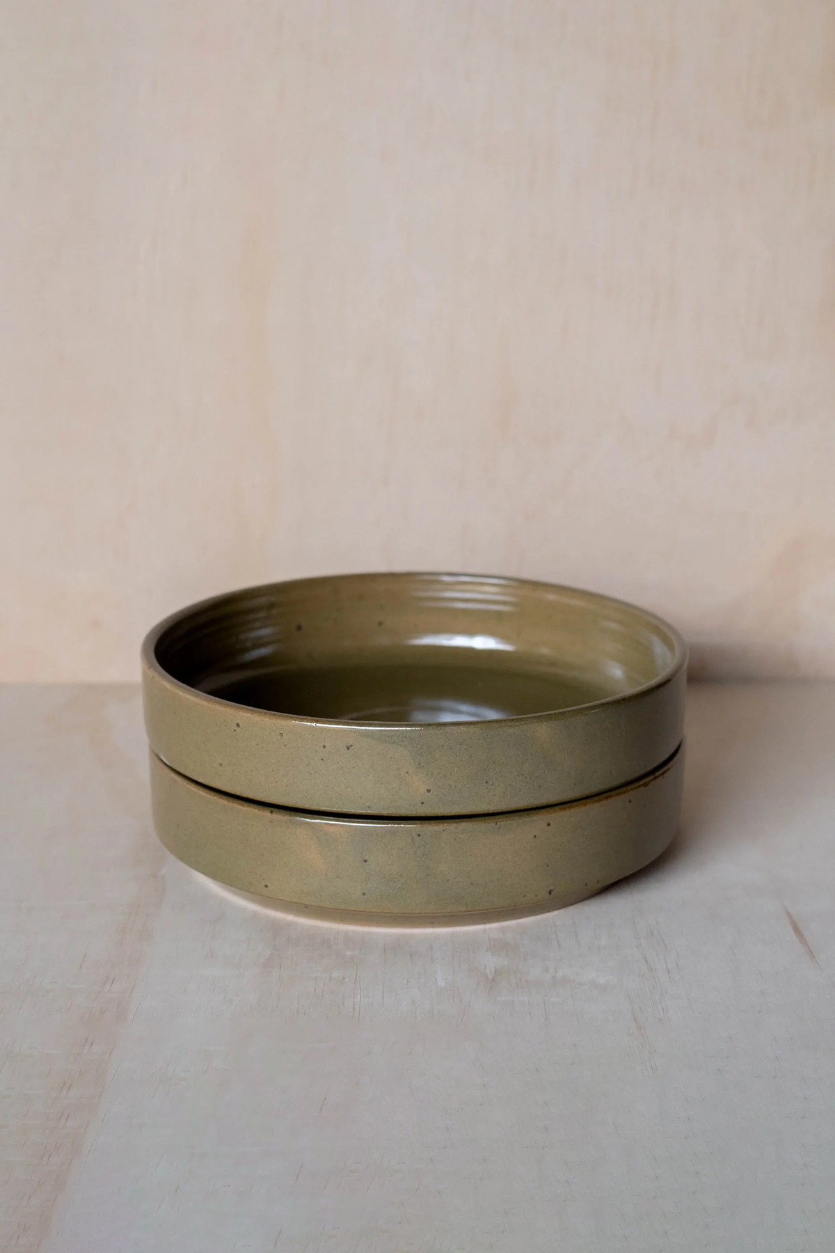 Large Stacking Bowl in Sage