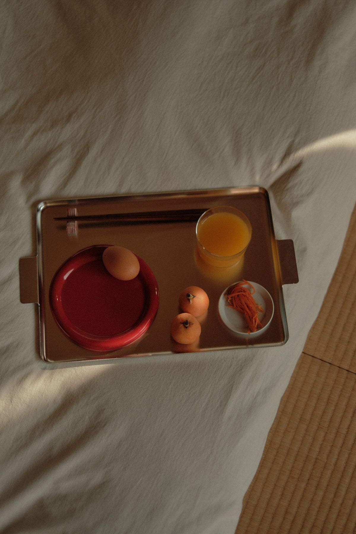 Snack Plate in Tomato