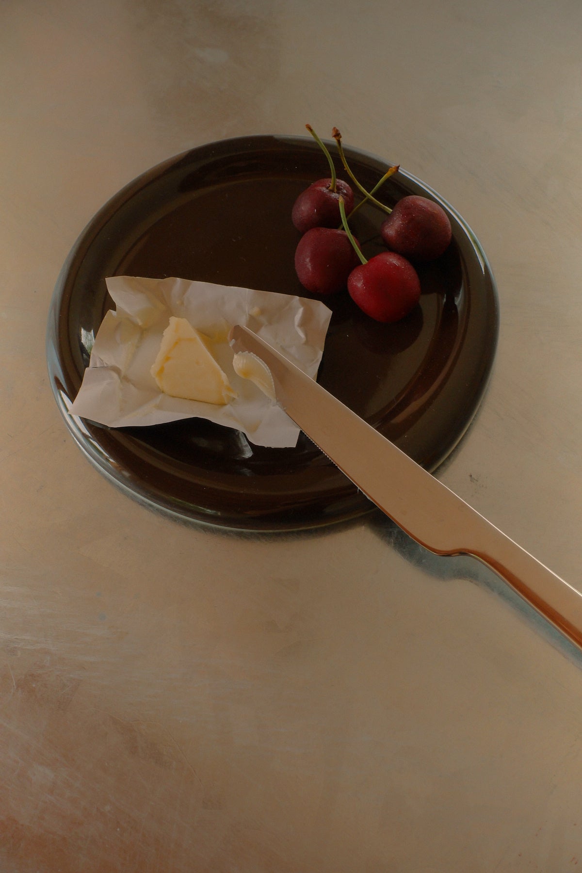 Side Plate in Espresso