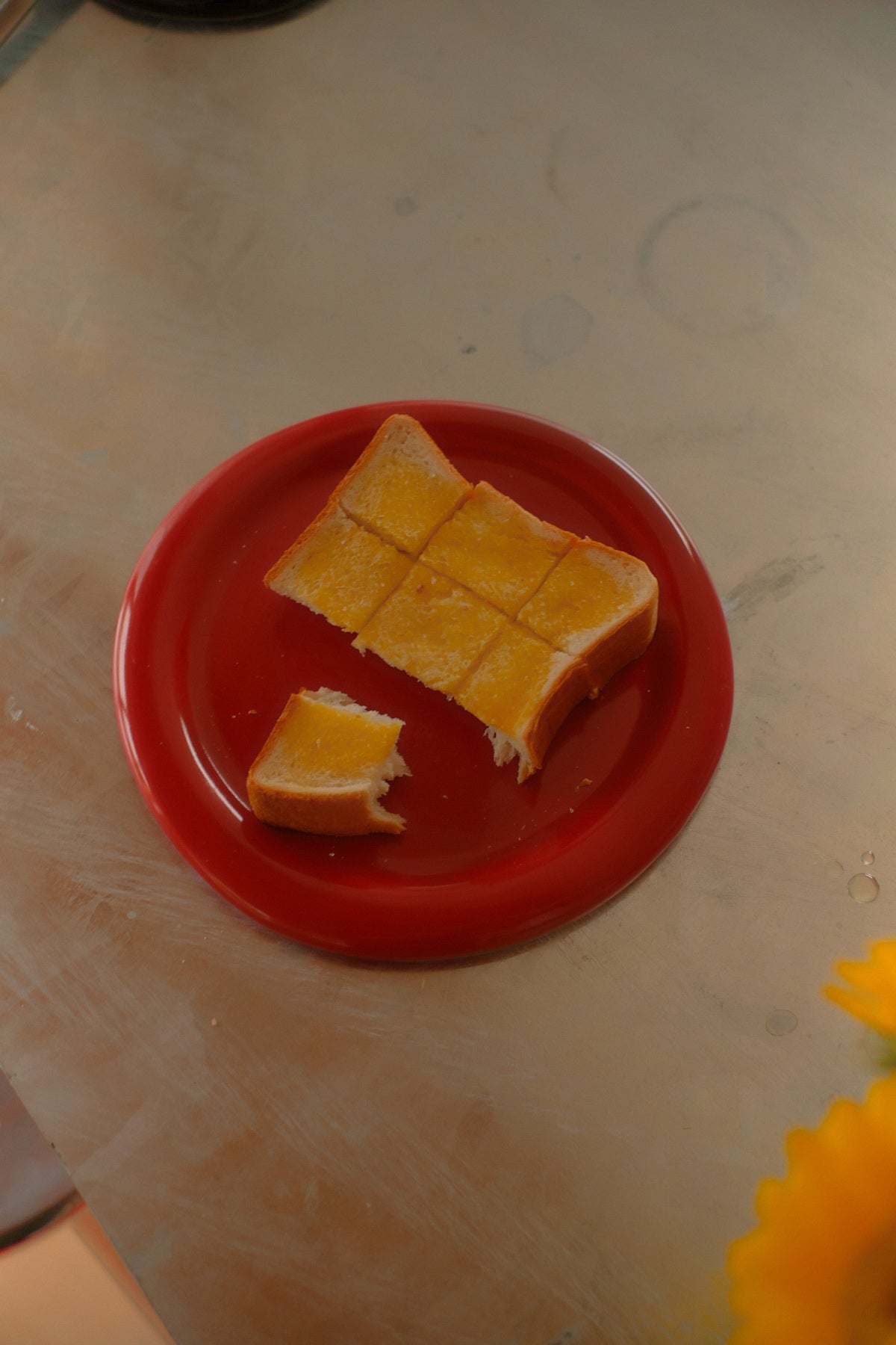 Side Plate in Tomato