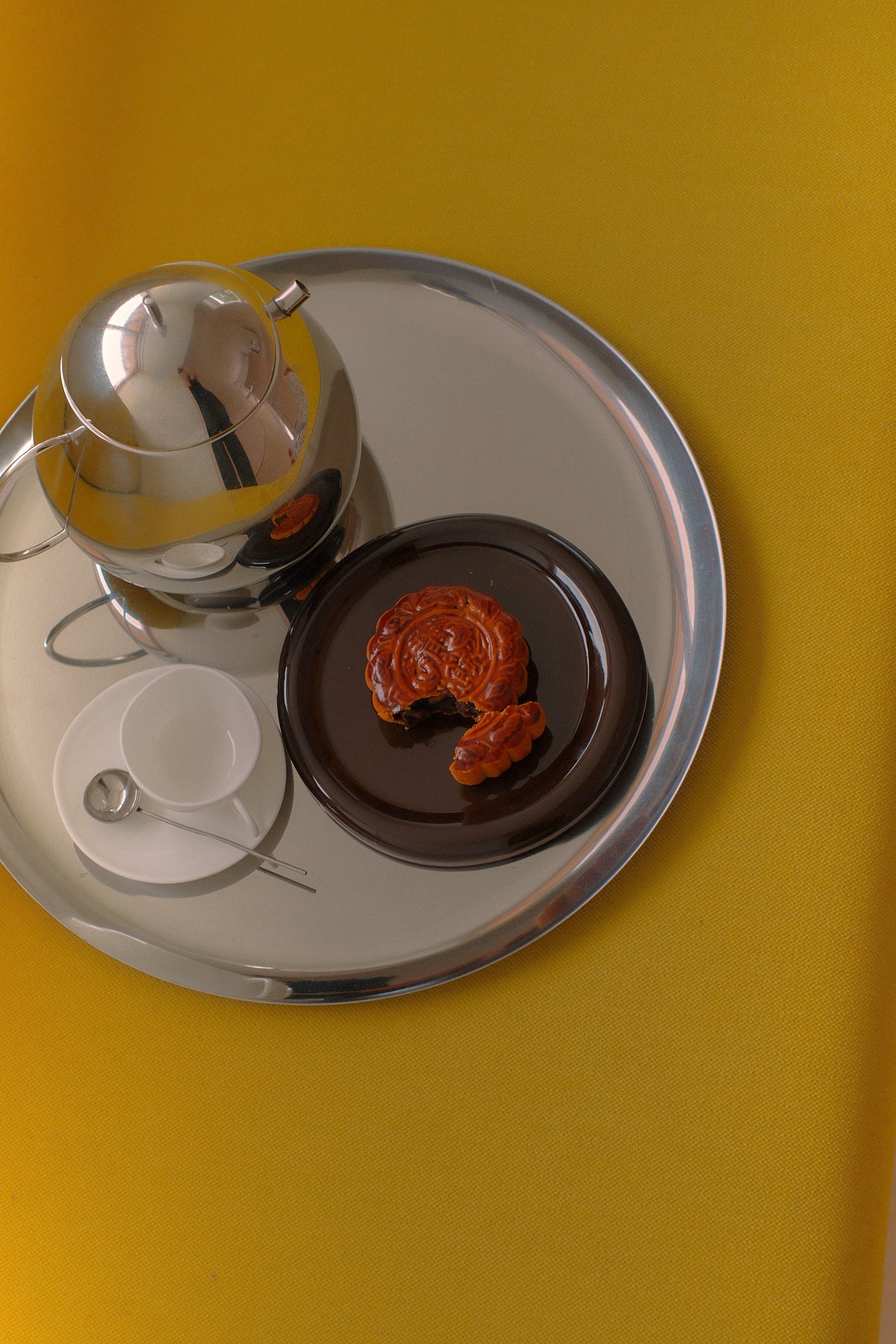 Snack Plate in Espresso