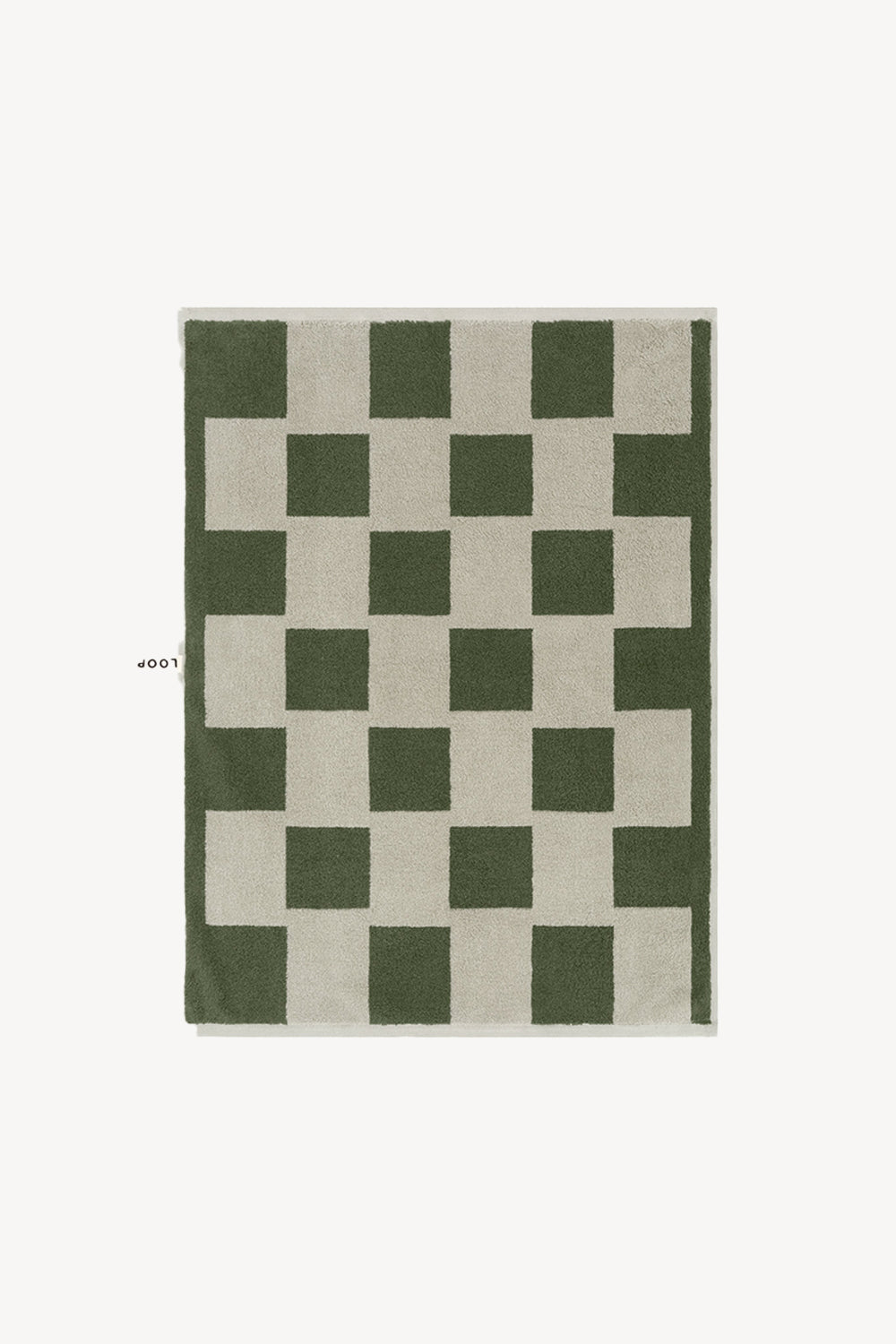 Bath Mat in Forest & Sage Brick
