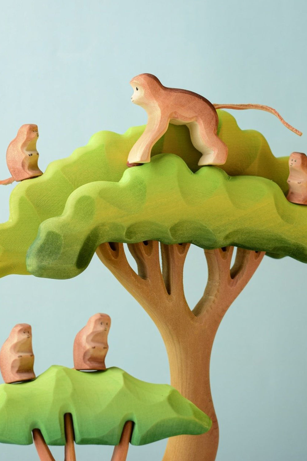 Wooden Baby Monkey