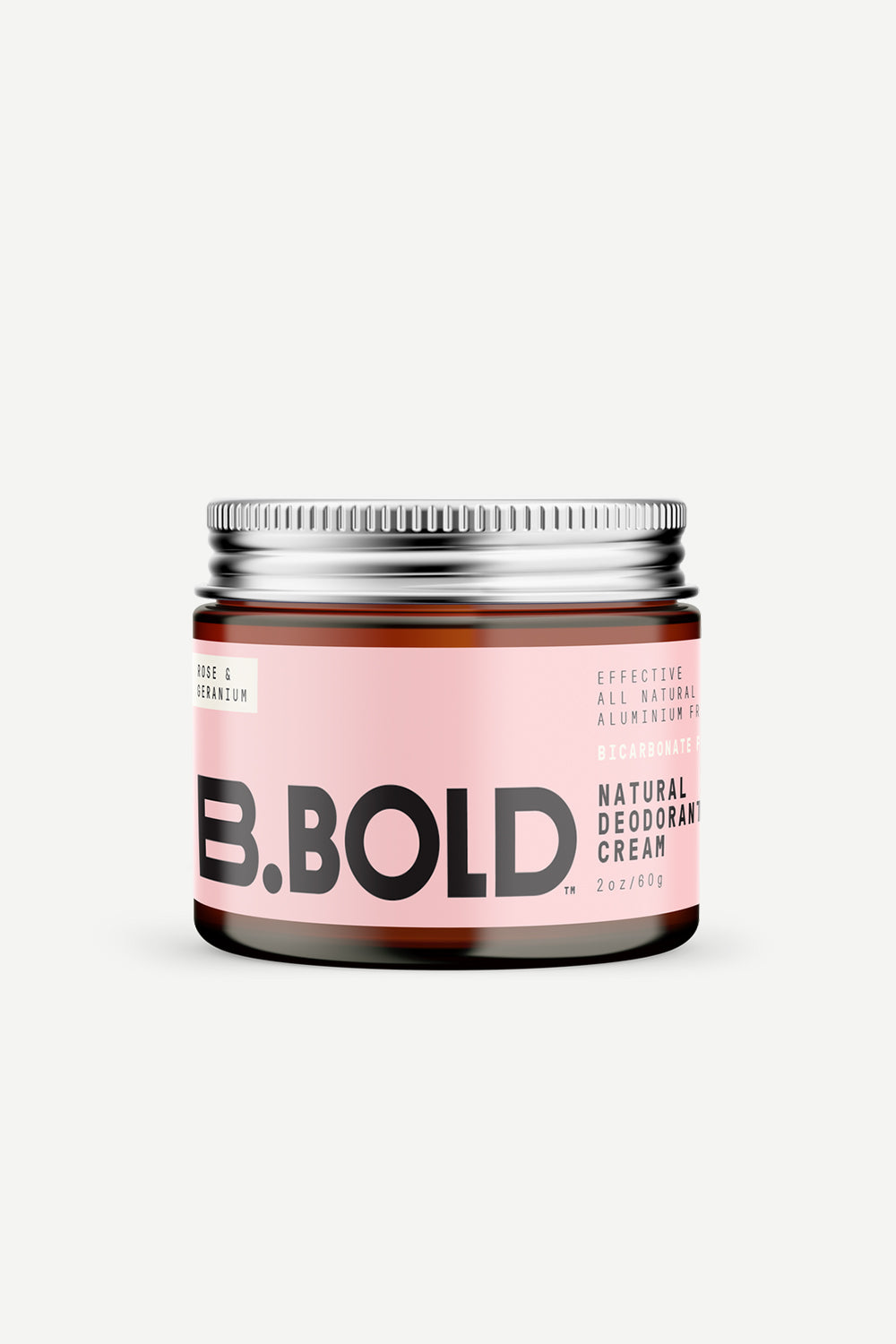 Natural Deodorant — Rose & Geranium [Bicarbonate Free]