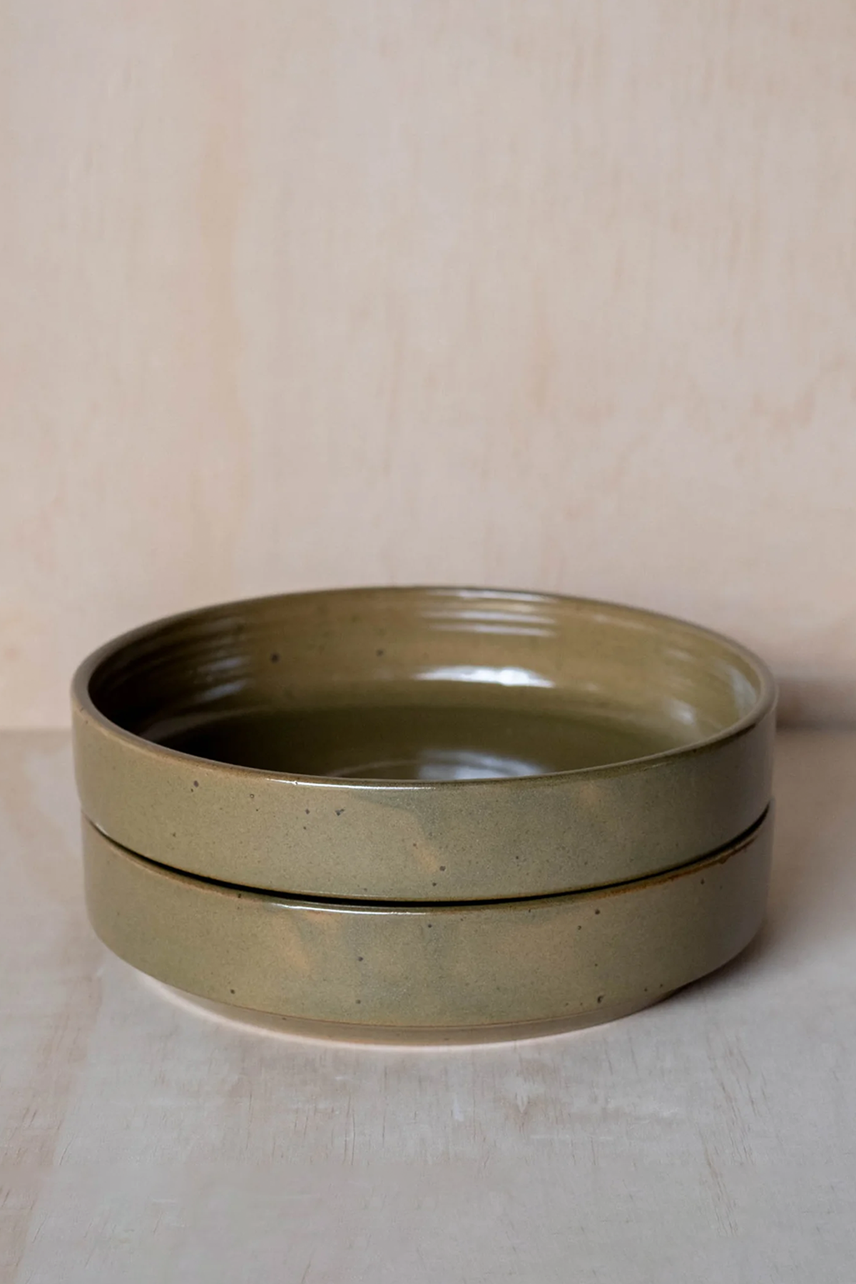 Large Stacking Bowl in Sage