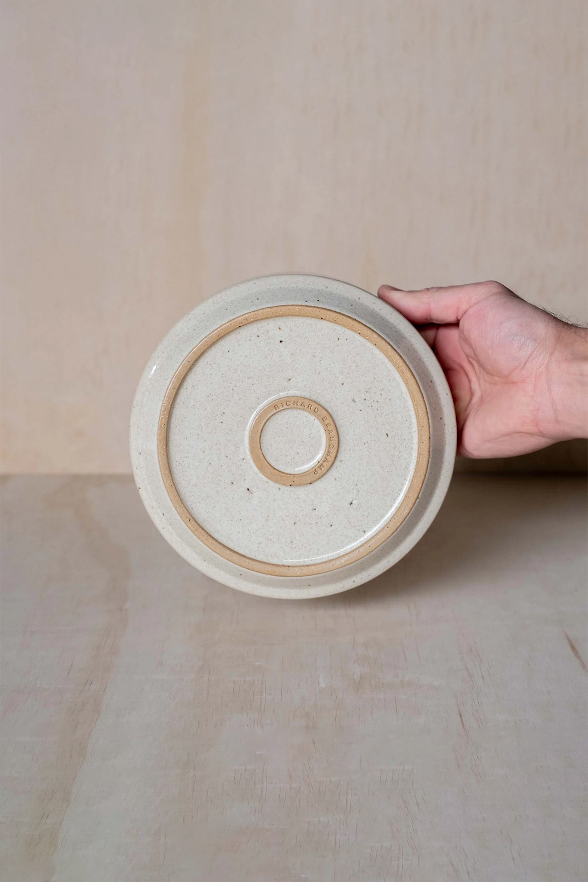 Medium Stacking Bowl in Beige