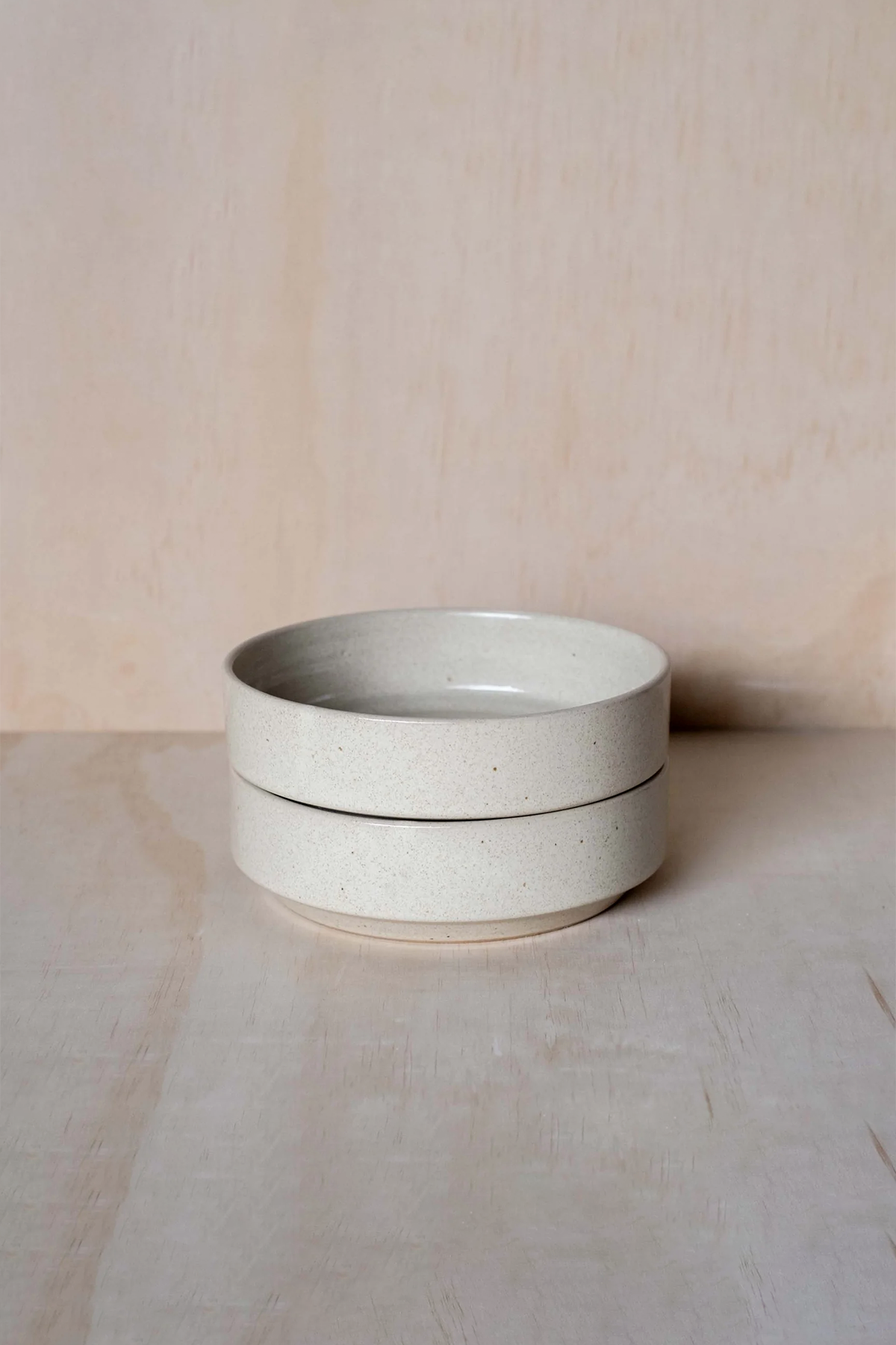 Medium Stacking Bowl in Beige