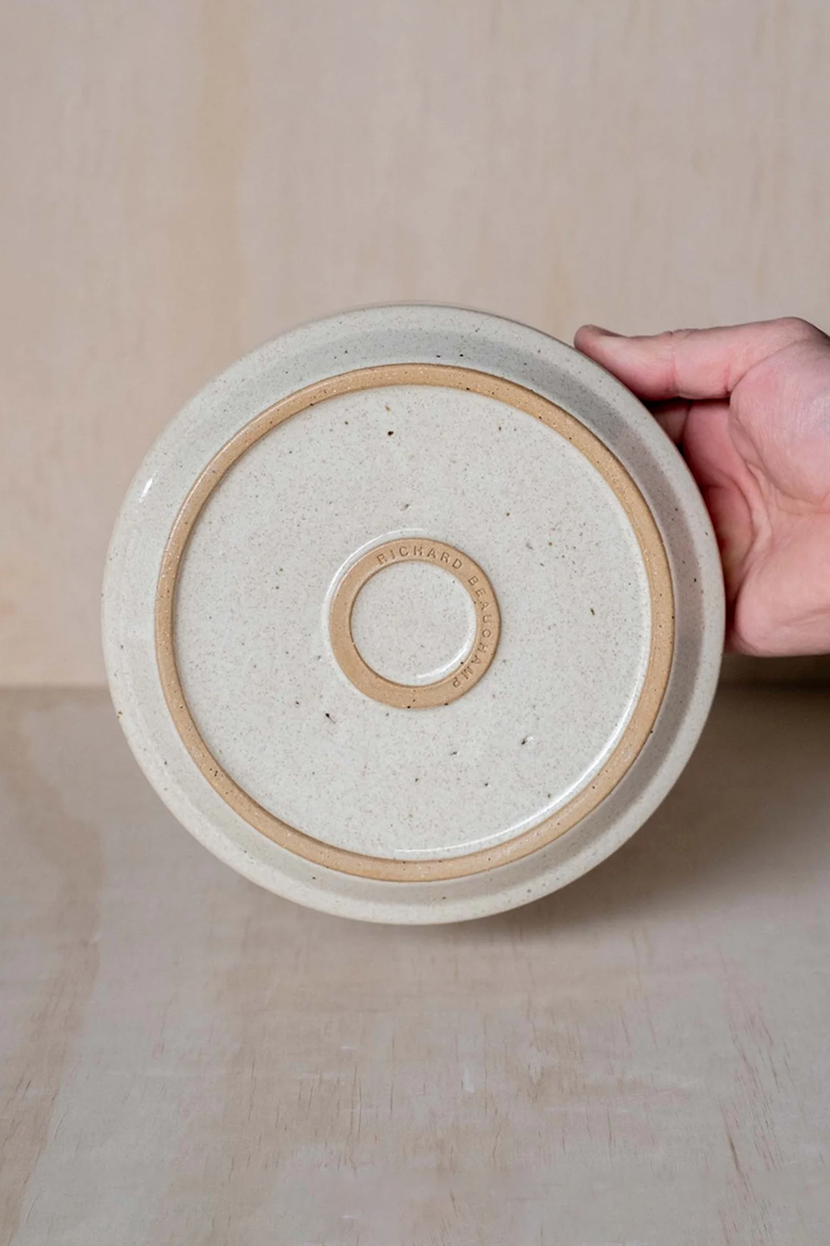 Medium Stacking Bowl in Beige