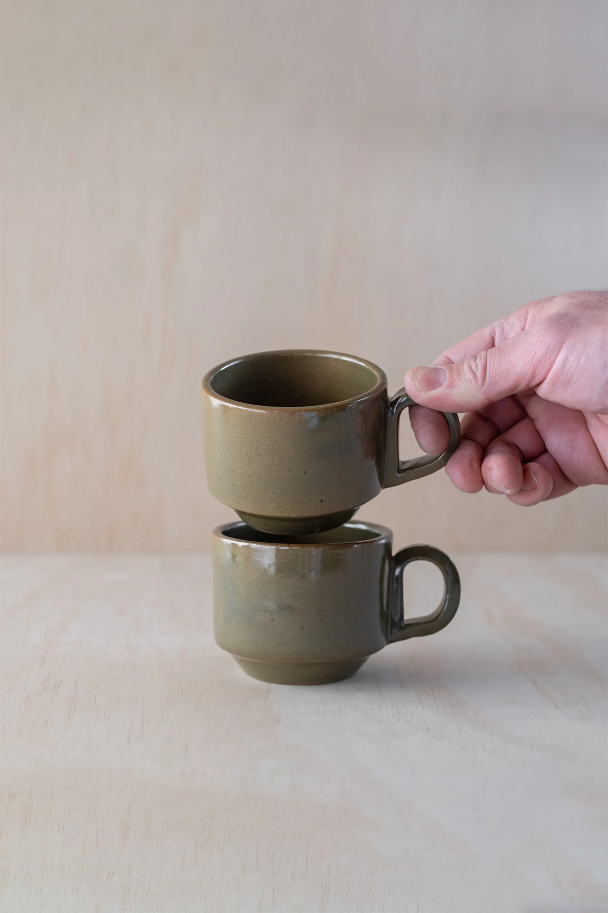 Stacking Mug in Sage