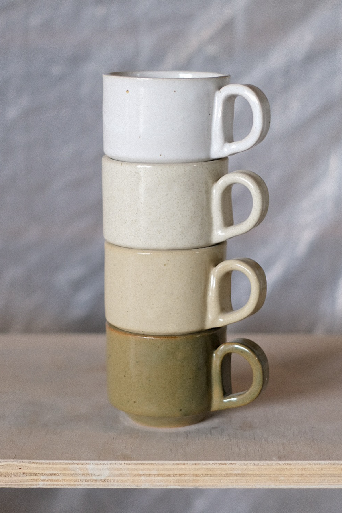 Stacking Mug in Beige