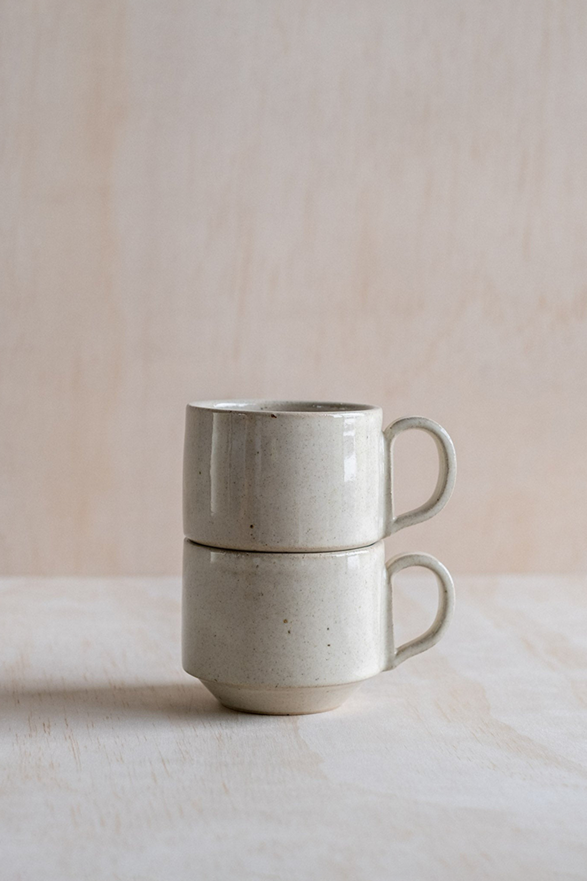 Stacking Mug in Beige