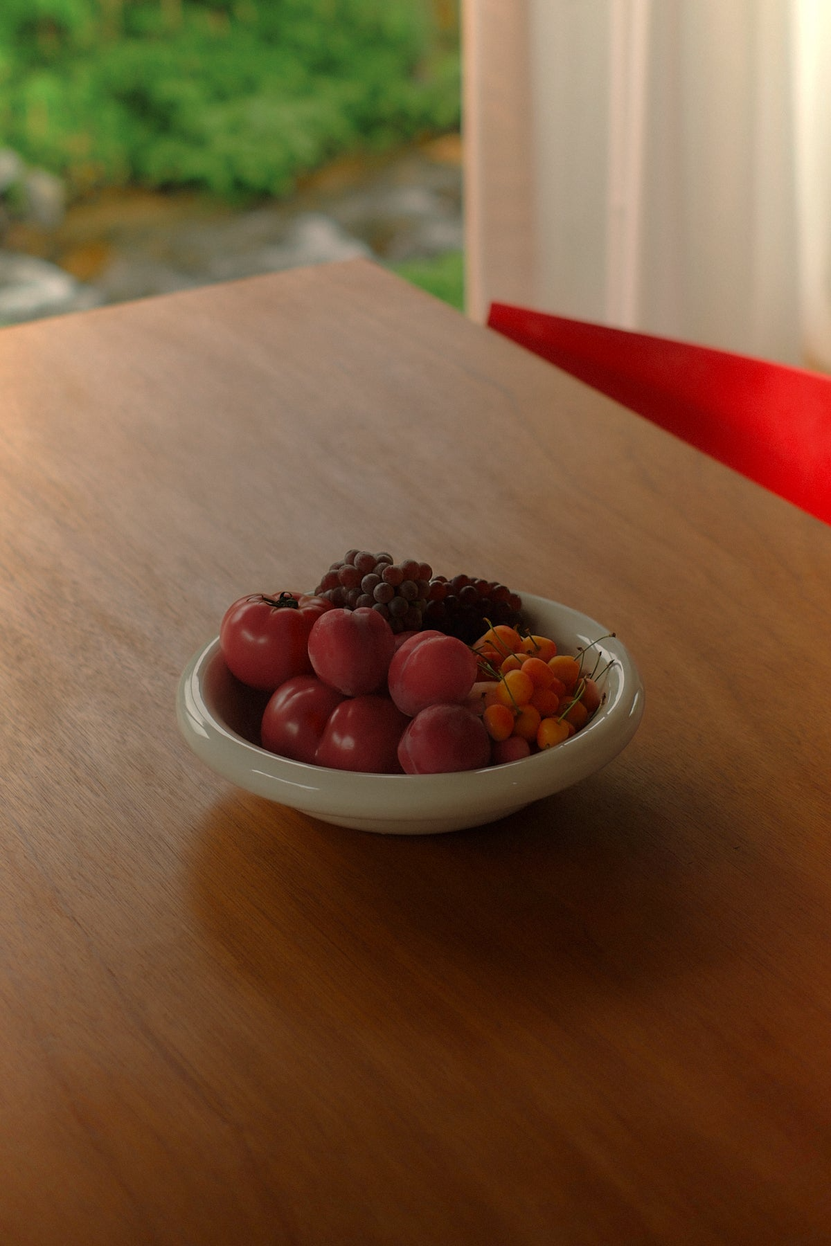 Serving Bowl in Marshmallow