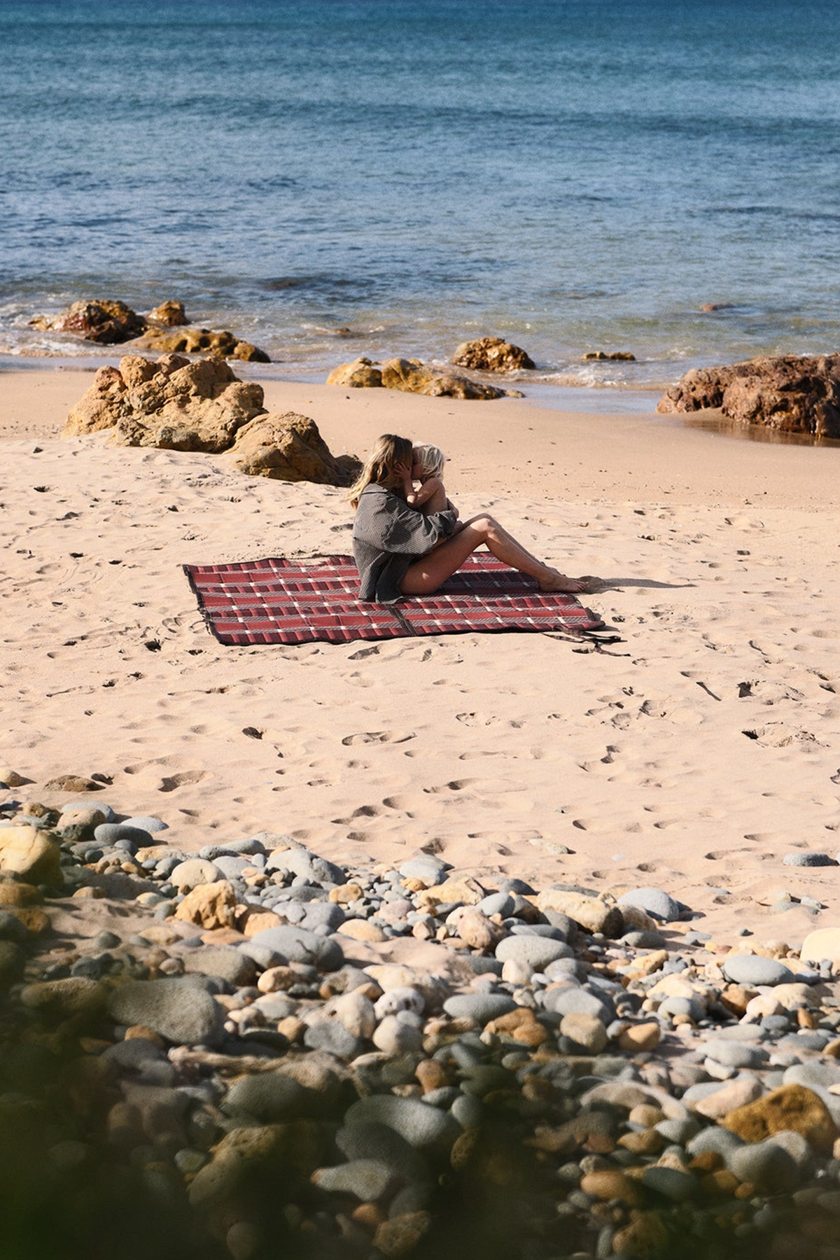Woven Outdoor Mat in Ember