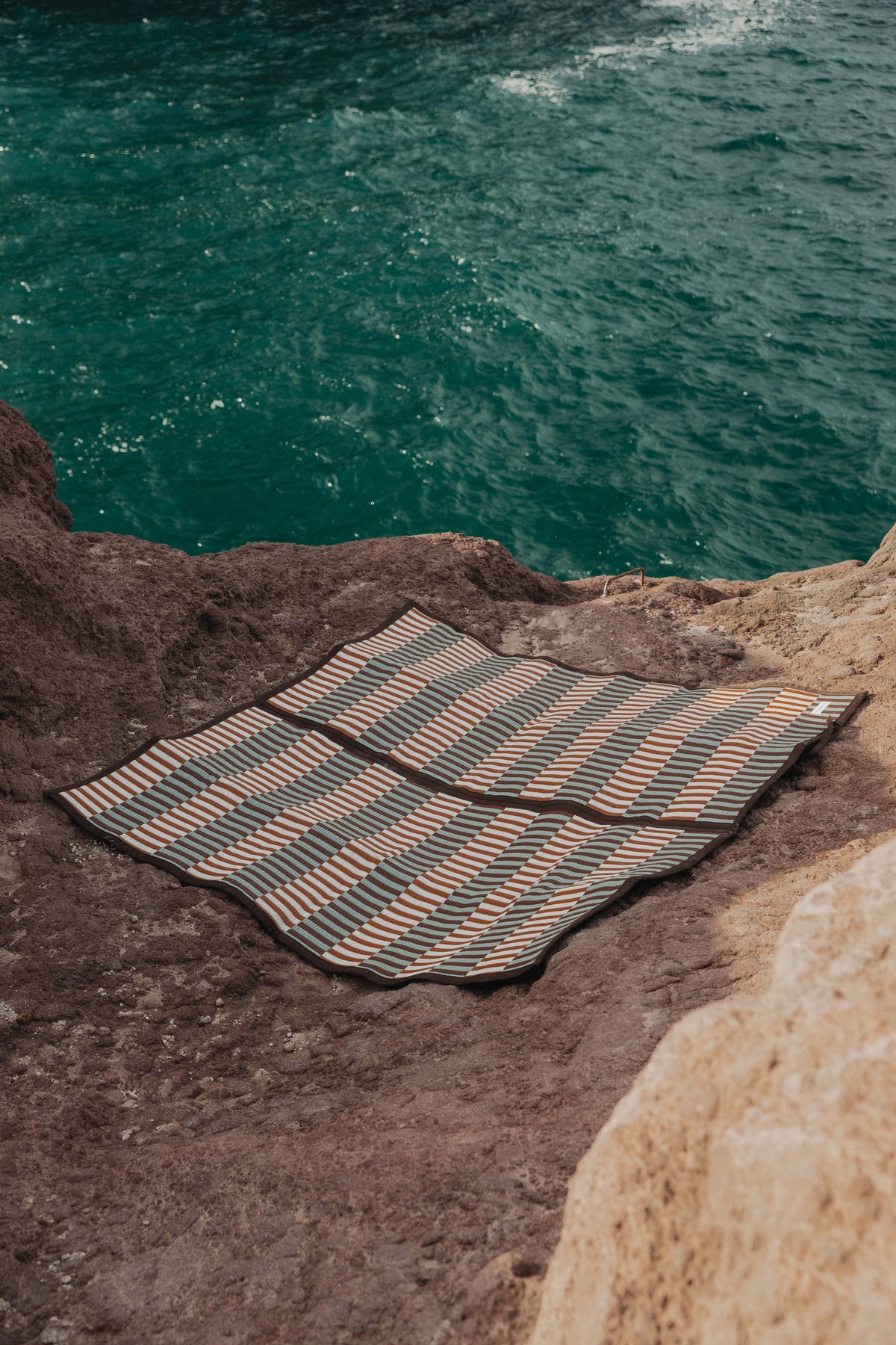 Woven Outdoor Mat in Tsuki