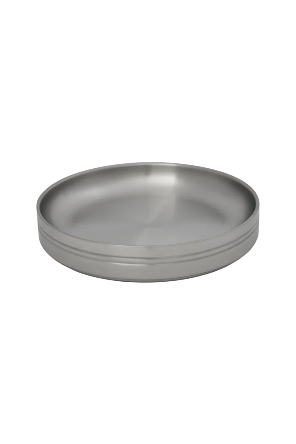 Stainless Steel Pasta Plate — Set of 2