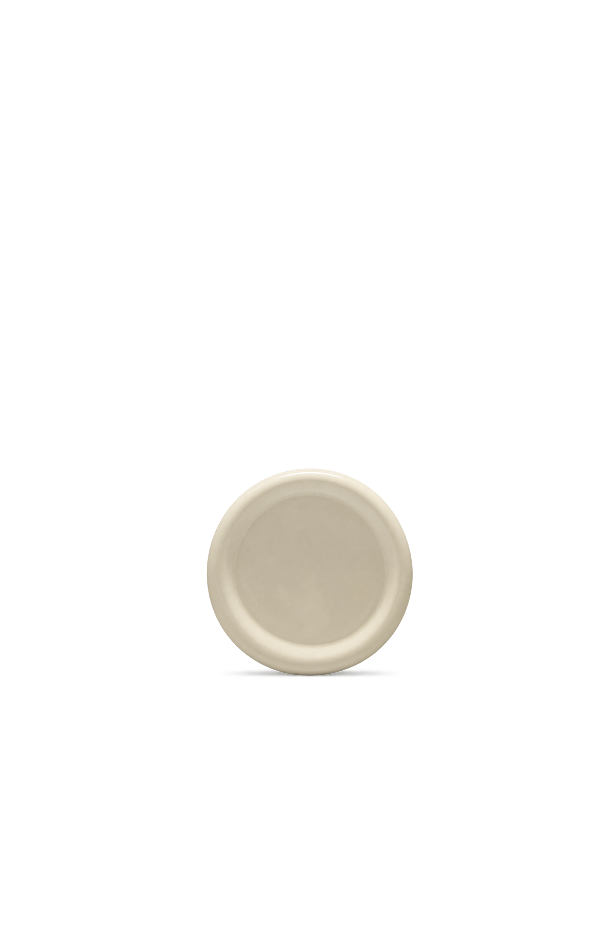 Snack Plate in Marshmallow