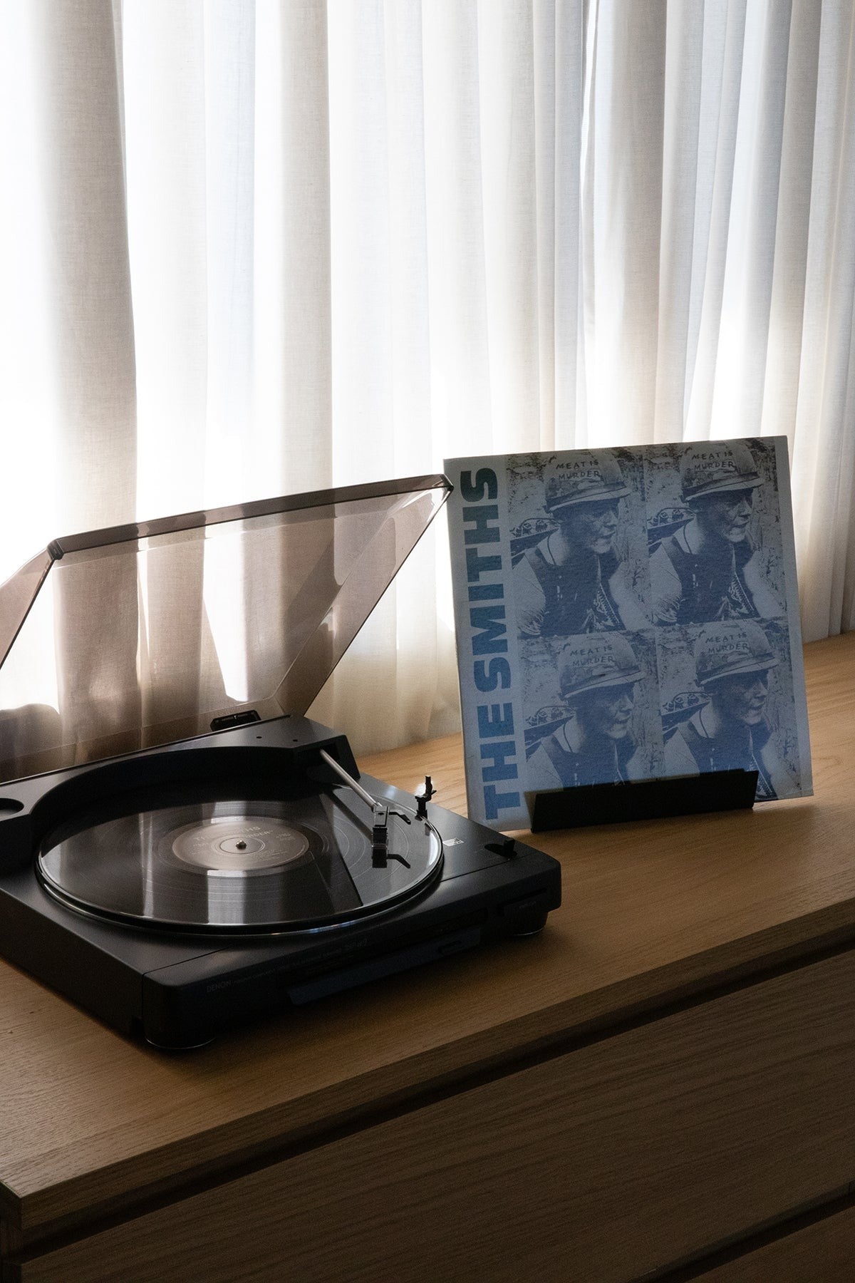 Now Playing Stand in Black