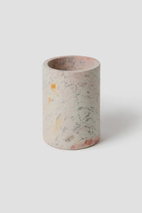 Soapstone Utensil Holder — Pink Stone