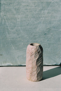 Textured Vessel — Pink Stone