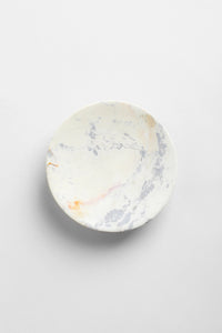 Round Soap Dish — Malachite Stone
