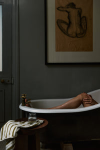San Luis (Hand) Towel in Caper & Chalk