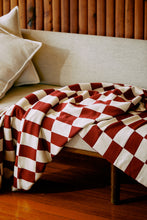 Load image into Gallery viewer, Curio Blanket – Cherry Check
