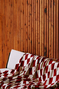 Curio Blanket – Cherry Check
