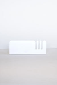 Toothbrush Shelf (Large) in White