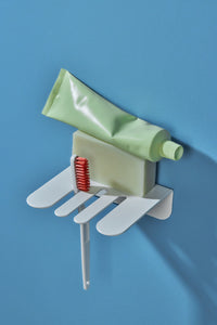 Toothbrush Shelf (Small) in White