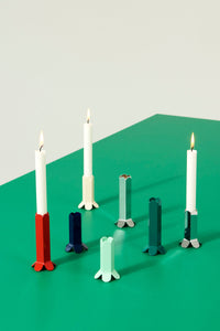 Arcs Candleholder — Dark Blue