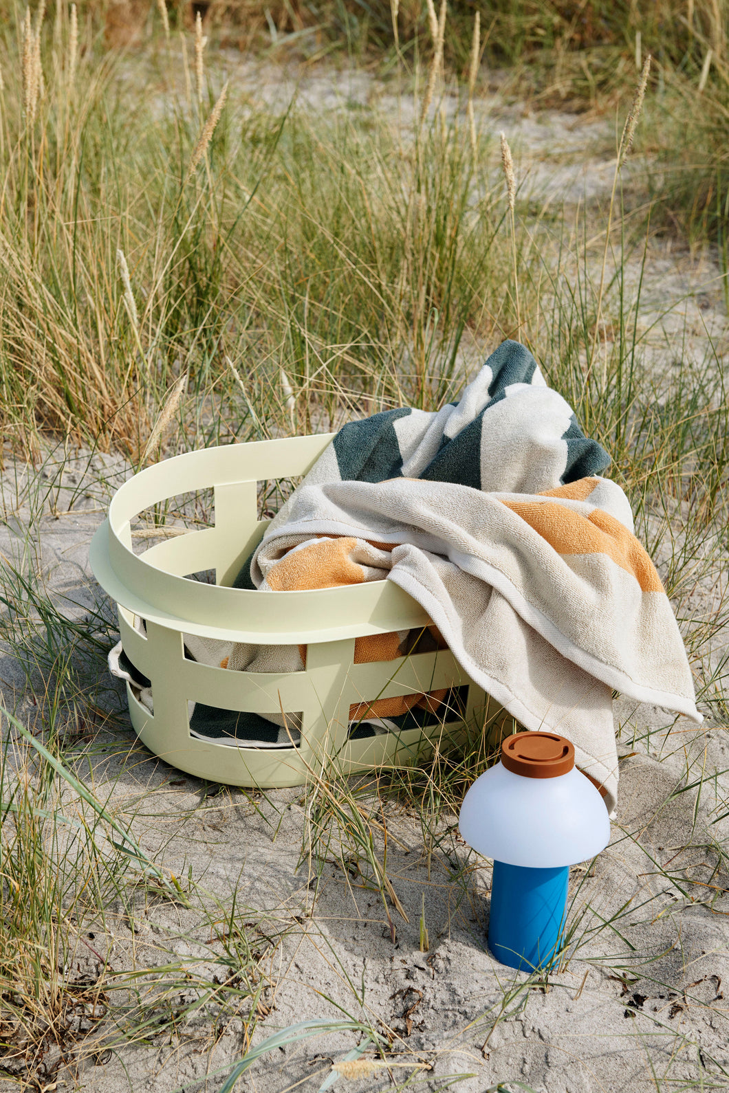 Laundry Basket Small — Soft Yellow