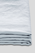 Load image into Gallery viewer, 100% Linen Fitted Sheet in Mist
