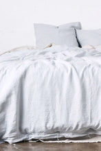 Load image into Gallery viewer, 100% Linen Duvet Cover in Mist
