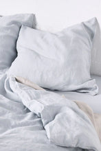 Load image into Gallery viewer, 100% Linen Duvet Cover in Mist

