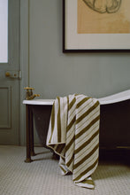 Load image into Gallery viewer, Madison (Bath) Sheet in Caper &amp; Chalk
