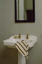 Load image into Gallery viewer, San Luis (Hand) Towel in Caper &amp; Chalk
