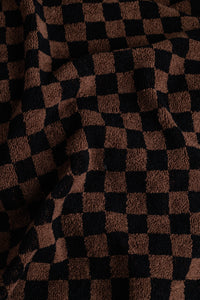Josephine (Hand) Towel in Tabac & Noir