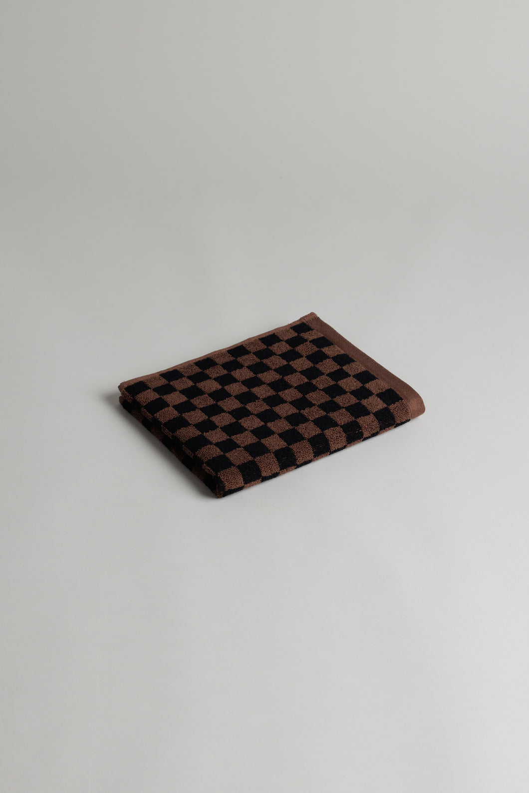 Josephine (Hand) Towel in Tabac & Noir