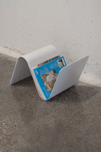 Wavy Magazine Stand — Sage