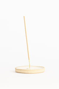 Ceramic Incense Holder — Cream