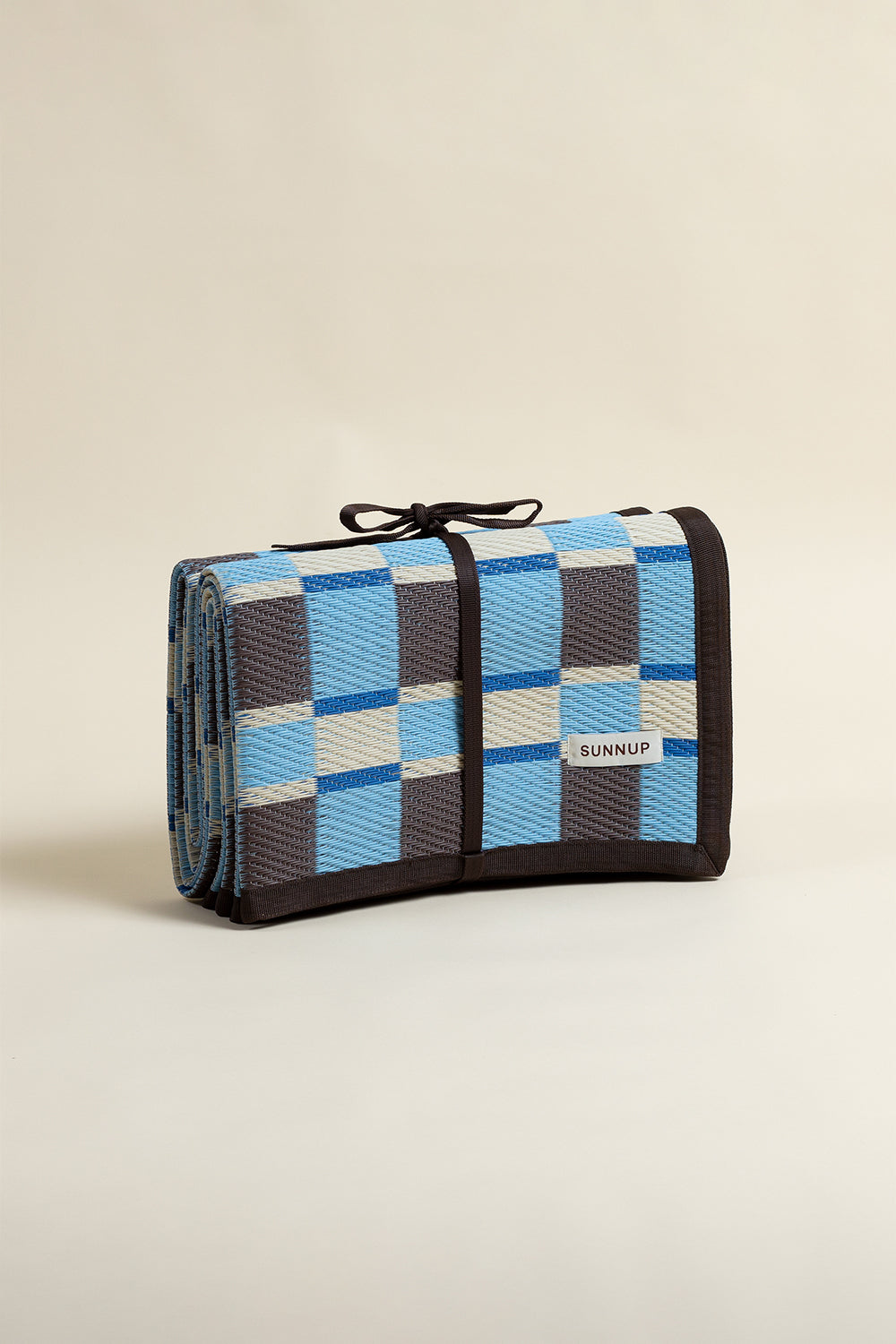 Woven Outdoor Mat in Azure