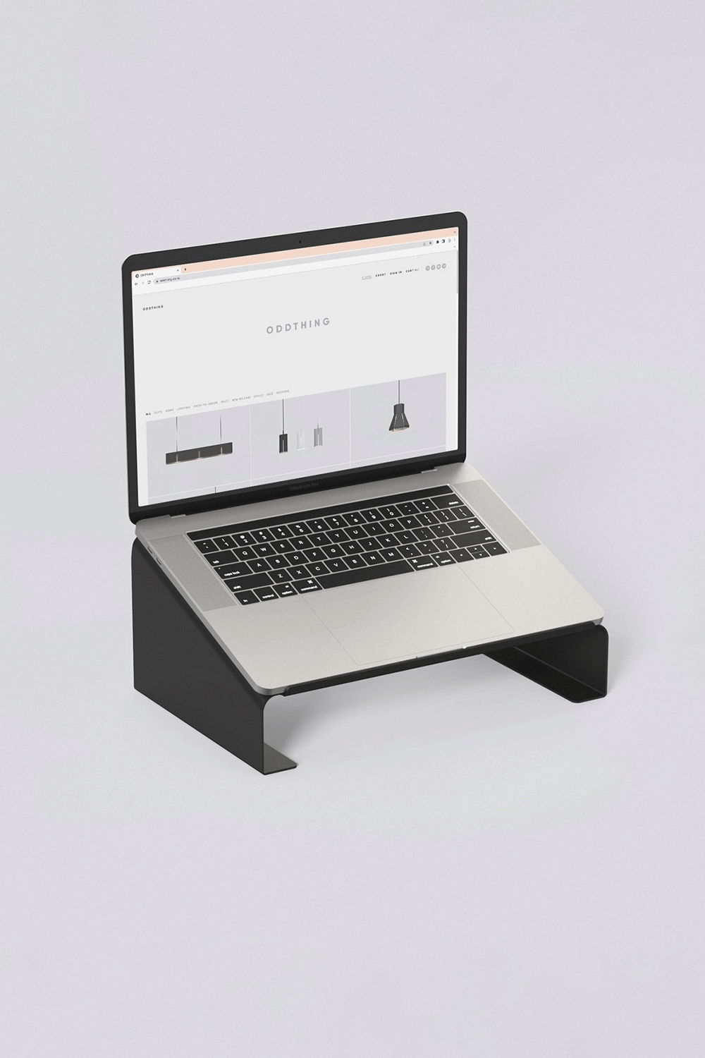 Work Mate Laptop Stand — Black