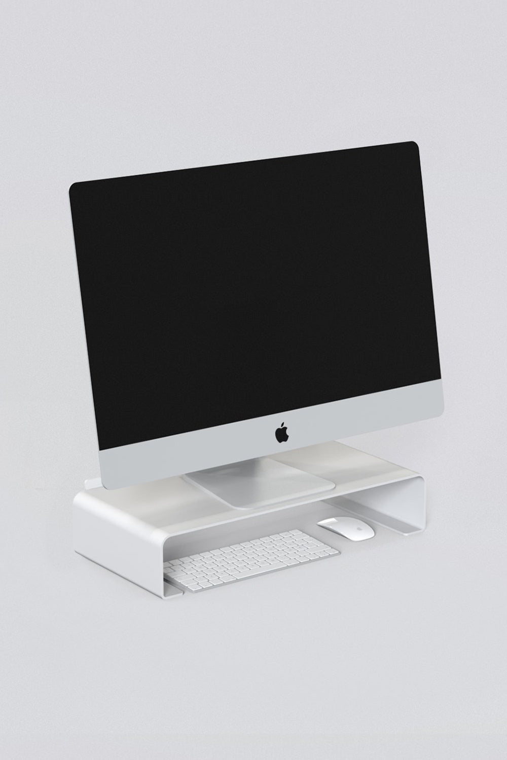 The Monitor Stand — White